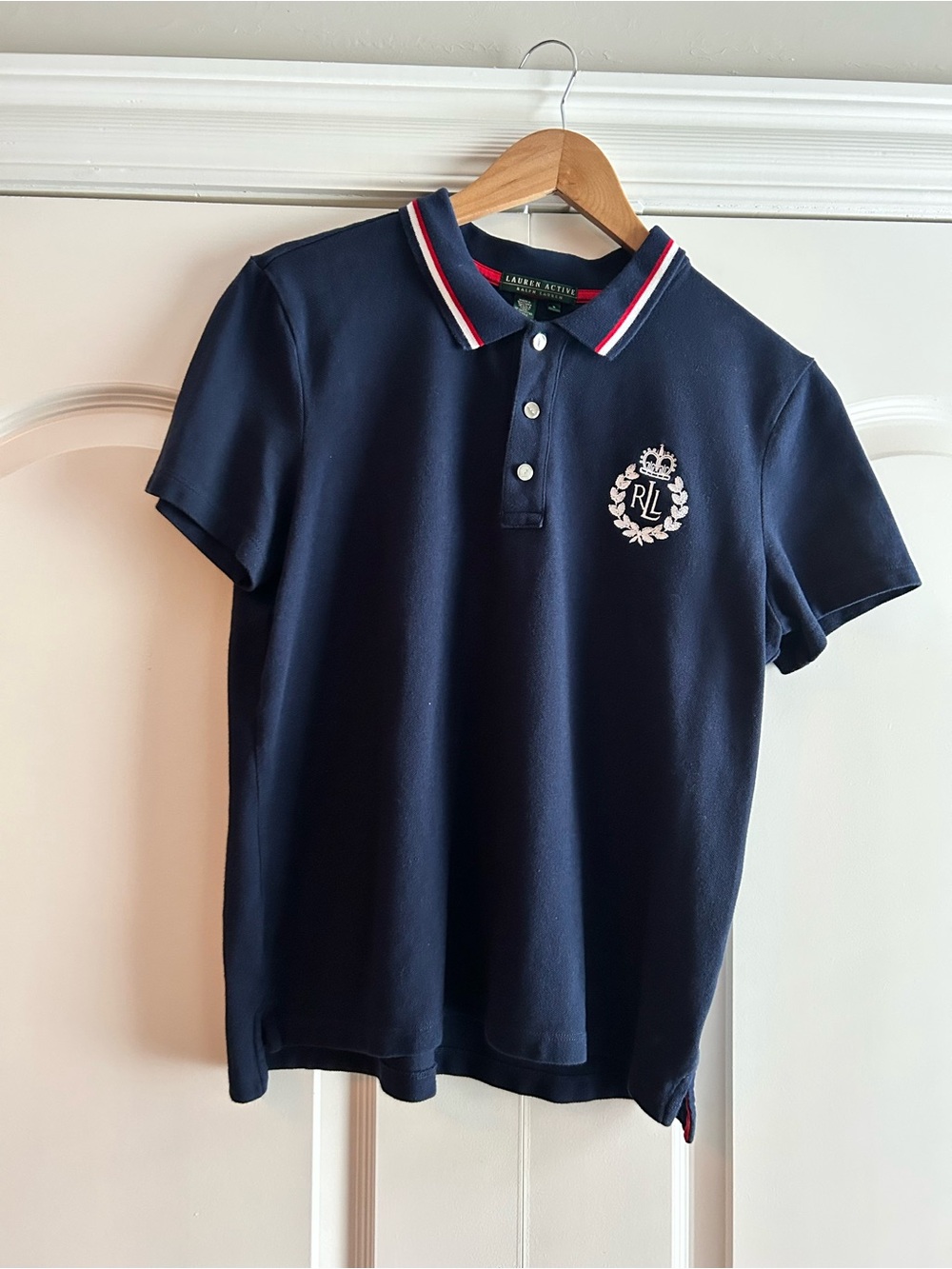 Rare Find-Discontinued Lauren Active Ralph Lauren RLL Crown Crest Polo Women’s
